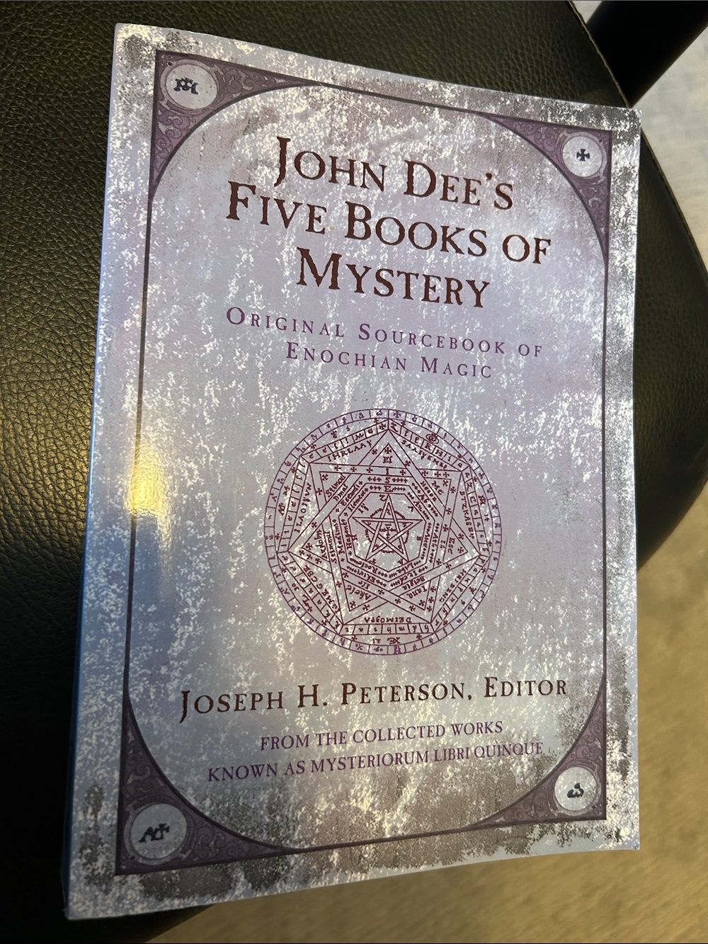 Book: John Dee’s Five Books of Mystery